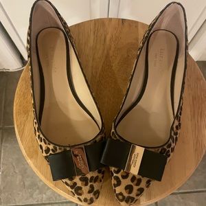 Leopard print Kate Spade flats